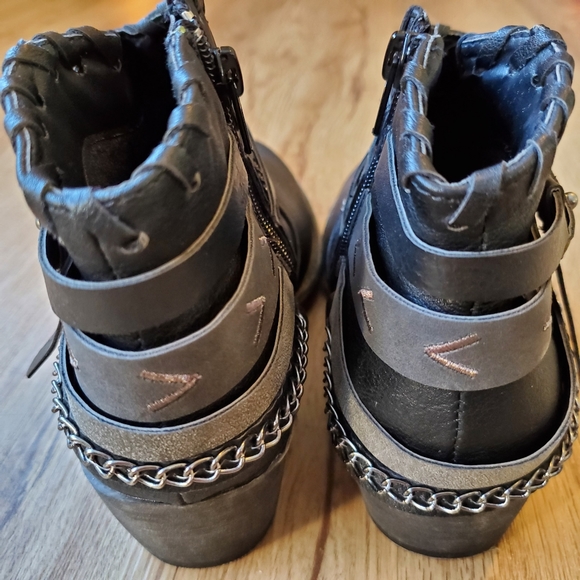 POP by Jellypop black Allia ankle boot size 6 - Picture 8 of 10